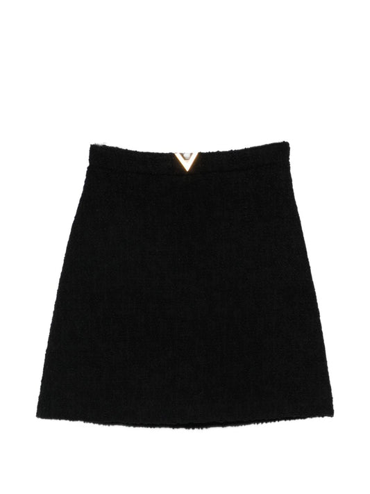 Valentino VLogo Signature wool skirt