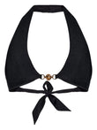 Versace La Medusa triangle bikini top
