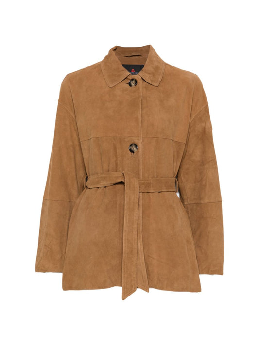 Peuterey Machuca suede leather jacket