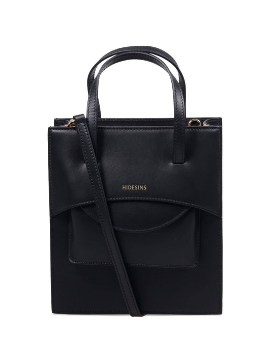 Hidesins Flap J Black Handbag