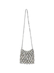 Self-portrait Crystal Chainmail Mini Bag