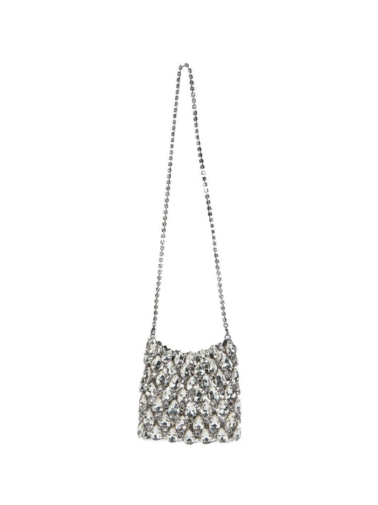 Self-portrait Crystal Chainmail Mini Bag