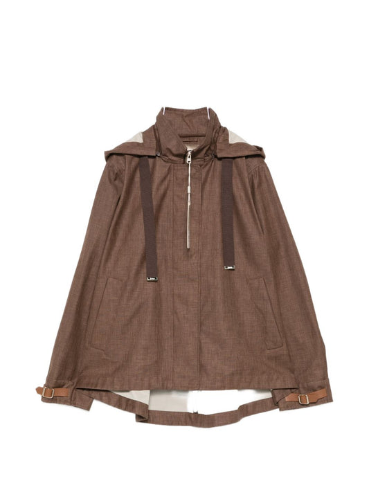 Herno Hooded blouson jacket