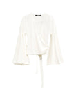 Jacquemus V-neck long sleeves La Cache Coeur Ventadou top