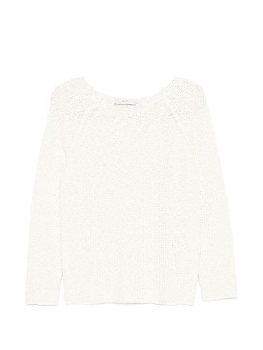 Dunst Crochet crewneck jumper