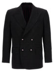 Etro Check Double-breasted Blazer