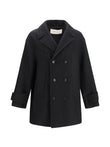 AMI PARIS Coats BLACK