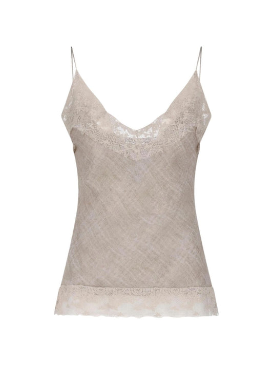 Ermanno Scervino Top BEIGE