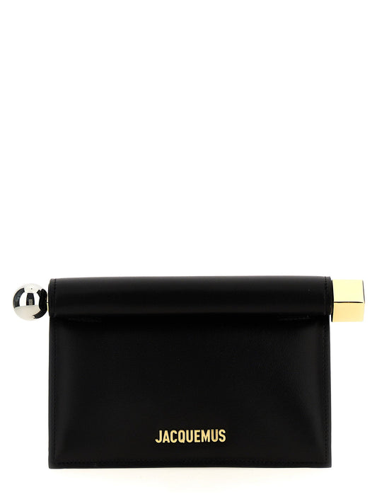 Jacquemus La Petite Pochette Rond Carré Clutch