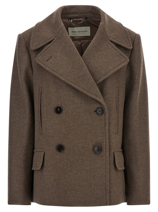 Dries Van Noten Vafel Coat