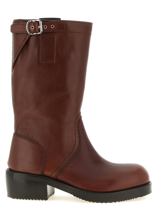Dries Van Noten Biker Boots