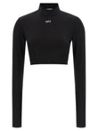 Off White Off Stamp Crop Top