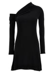 Courreges Twist Crepe Mini Dress