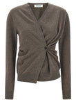 Rohe Asymmetrical Twisted Ballet Cardigan