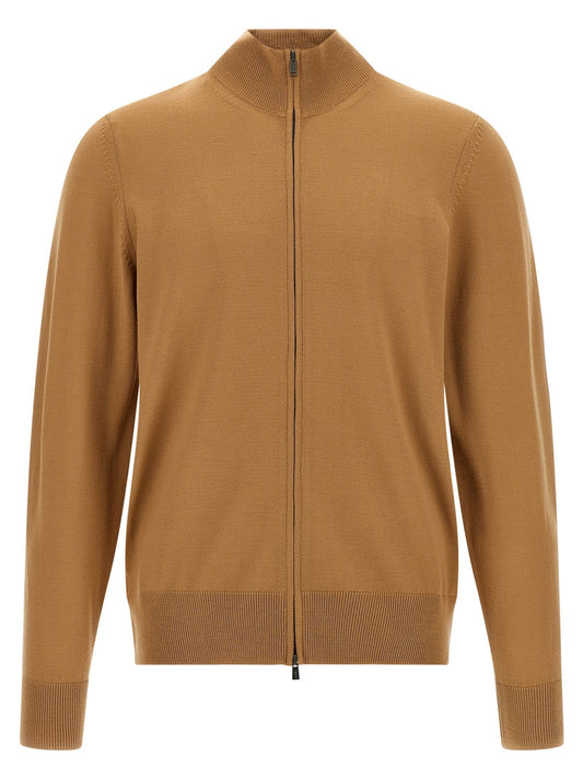 Hugo Boss Shaved Knit Cardigan