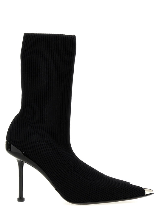 Alexander McQueen Slash Ankle Boots