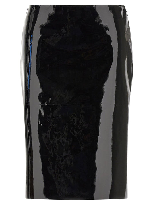 Ferragamo Patent Skirt