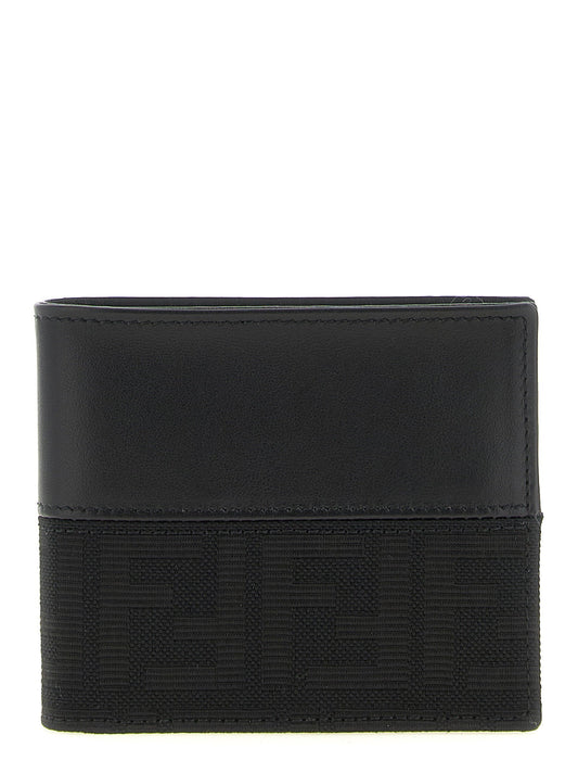 Fendi Ff Jacquard Wallet