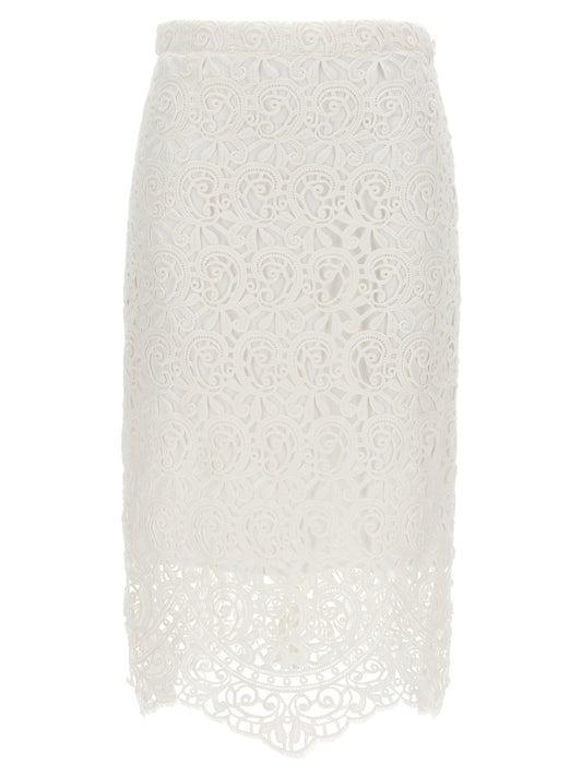 Burberry Lace Skirt