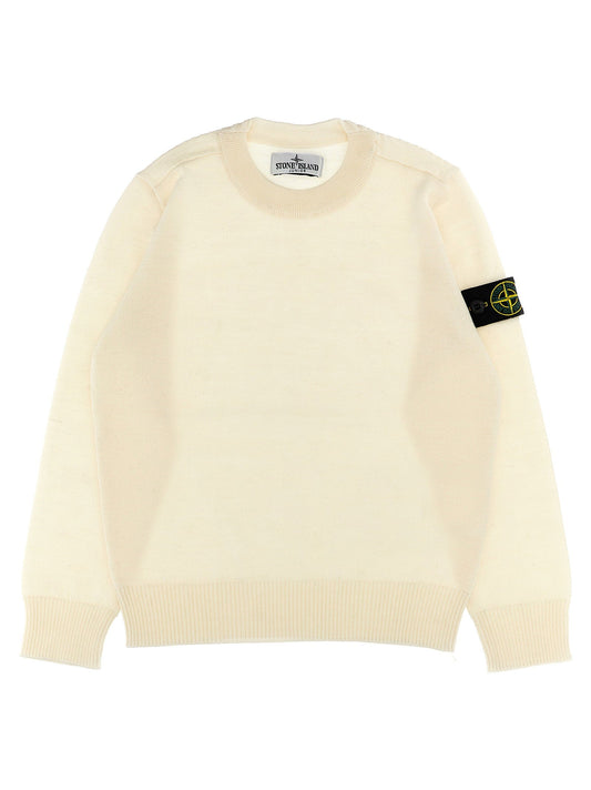 Stone Island Junior Logo Patch Sweater