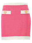 Moschino Heart Buttons Skirt