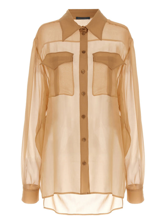 Alberta Ferretti Chiffon Shirt
