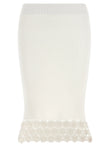 Ganni Cotton Crochet Skirt
