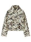 Ganni Laminated Fabric Jacket