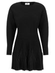 Elisabetta Franchi Knitted Pleated Dress