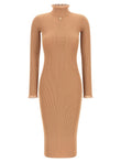 Elisabetta Franchi Ribbed Knit Dress