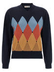 Ballantyne Argyle V-knit