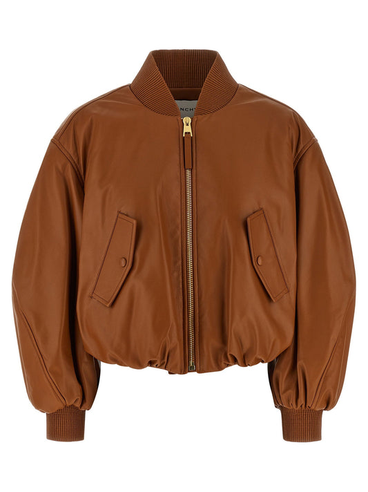 Givenchy Cropped Bomber Jacket