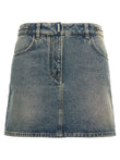 Givenchy Denim Mini Skirt