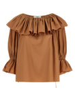Chloé Ruffle Blouse