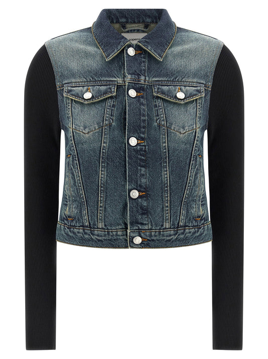 Coperni Hybrid Rib Denim Jacket