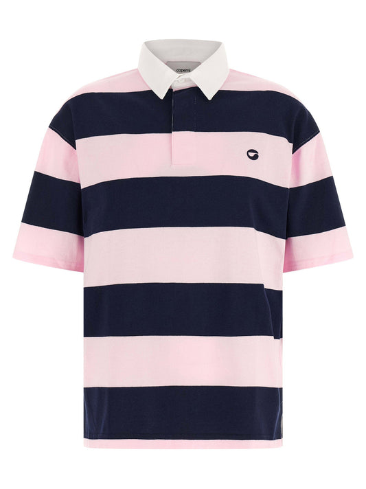 Coperni Striped Polo Shirt
