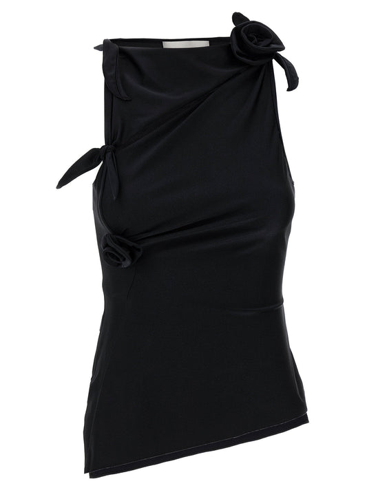 Coperni Asymmetric Flower Top