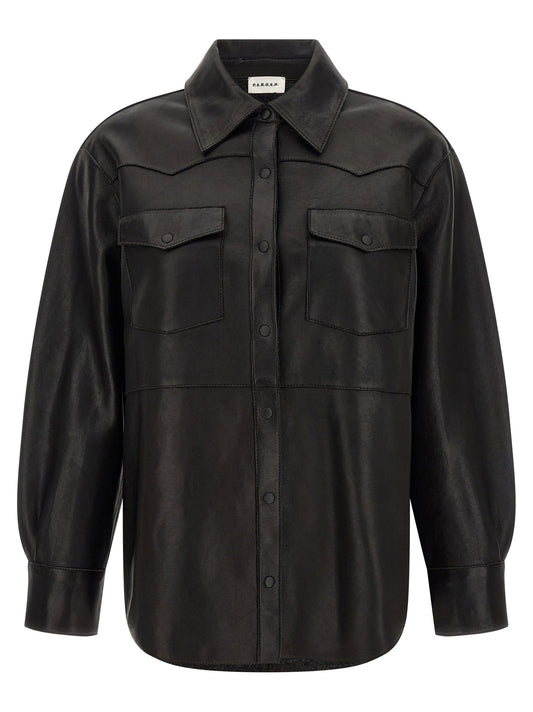 P.A.R.O.S.H. Leather Shirt