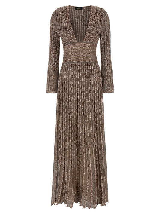 Missoni Knitted Metallic Dress