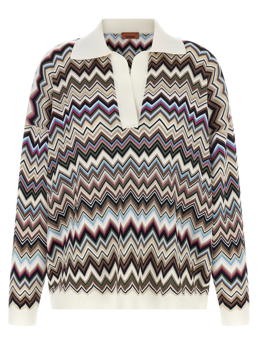 Missoni Zigzag Polo Shirt