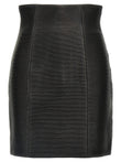 Balmain Hw Rolled Skirt