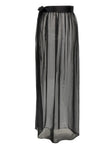 Dolce & Gabbana Chiffon Long Skirt