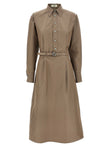 Fendi Chemisier Midi Dress