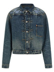 Kenzo Floral Embroidery Denim Jacket