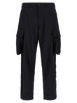 Comme Des Garcons Shirt Pinstriped Cargo Pants
