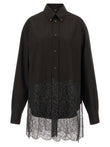 Fendi Wool And Lace Shirt