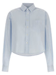 Ami Paris Ami De Coeur Cropped Shirt