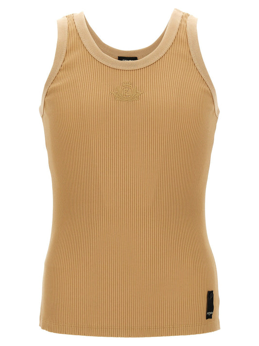 Fendi Crest Tank Top