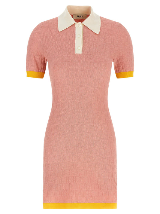 Fendi Color-block Dress