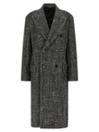 Dolce & Gabbana Bouclé Wool Coat
